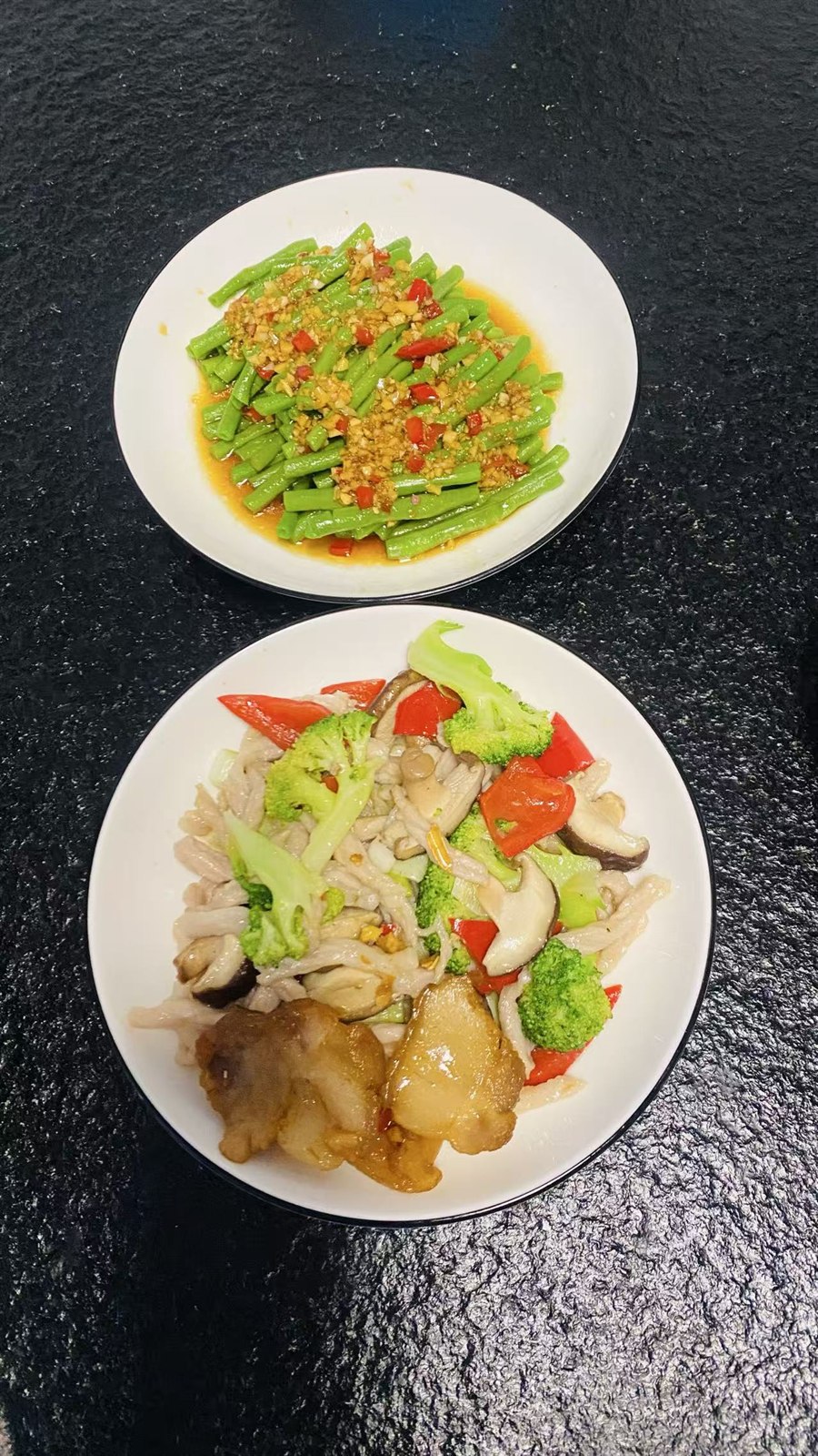 蒜蓉拌豆角